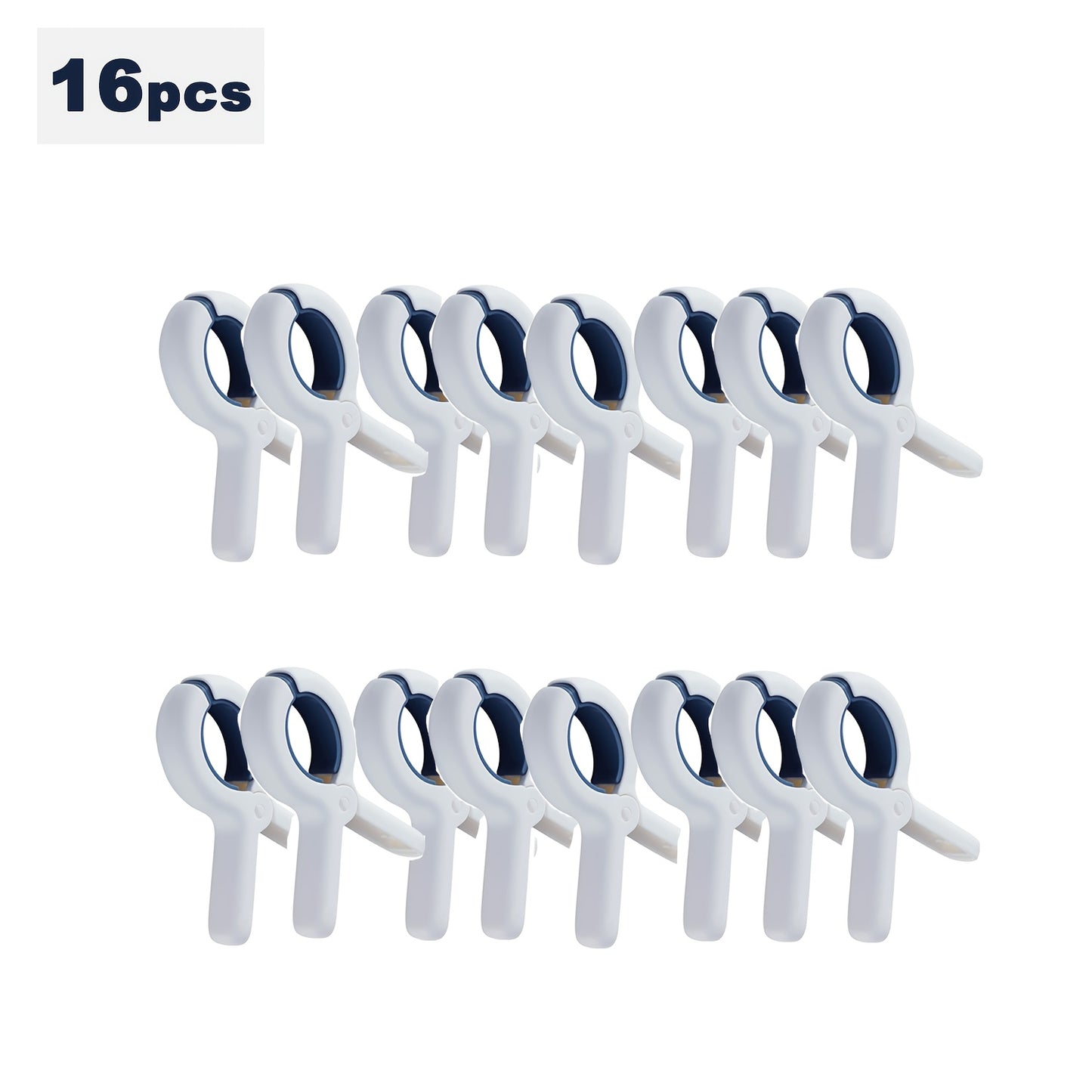 Heavy-Duty Plastic Beach Towel Clips - Windproof Clothespins for Pool & Cruise Chairs, Laundry, and Blankets, Clothes Pins